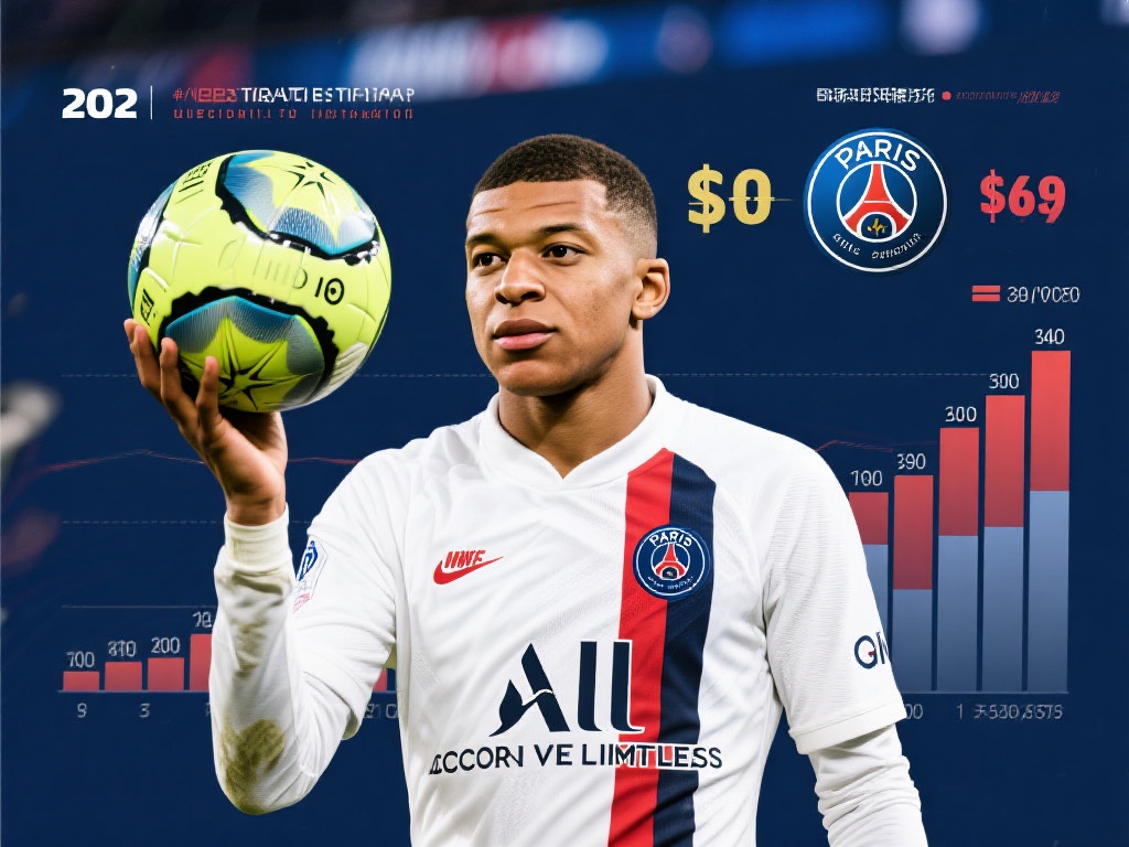 贝林厄姆2.7亿领跑CIES市价榜,5位球员估价过2亿,姆巴佩仅1亿 球员的市场价值由多种因素构成。从历史数据