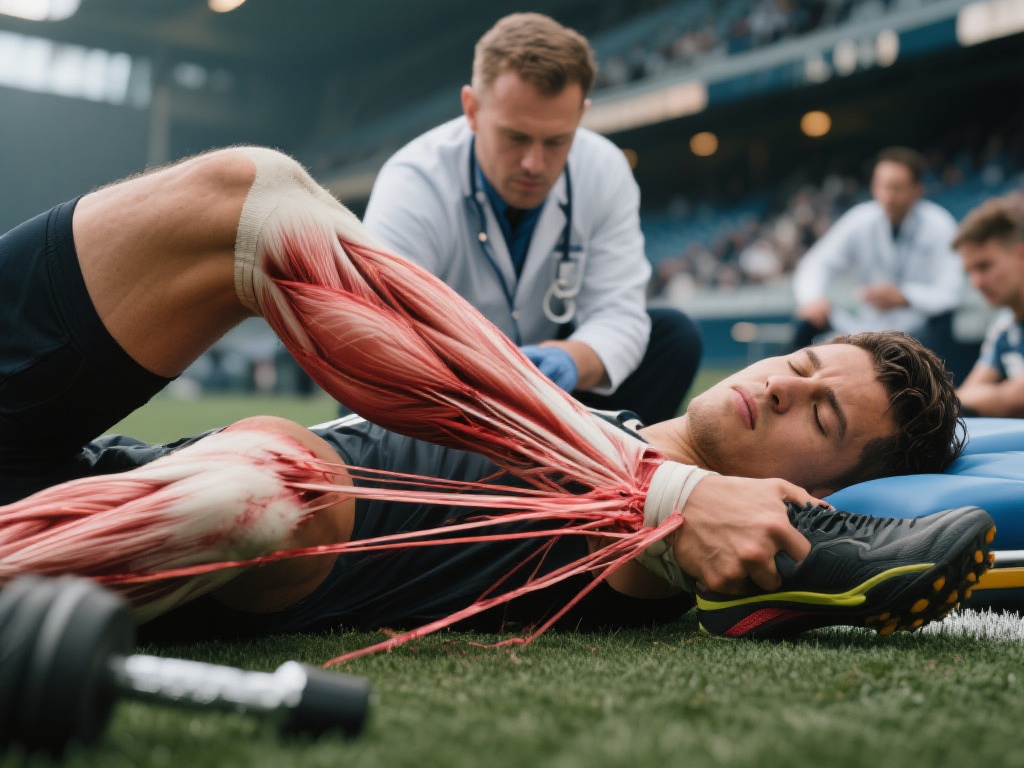 从医学角度分析，肌肉损伤通常与运动员在短