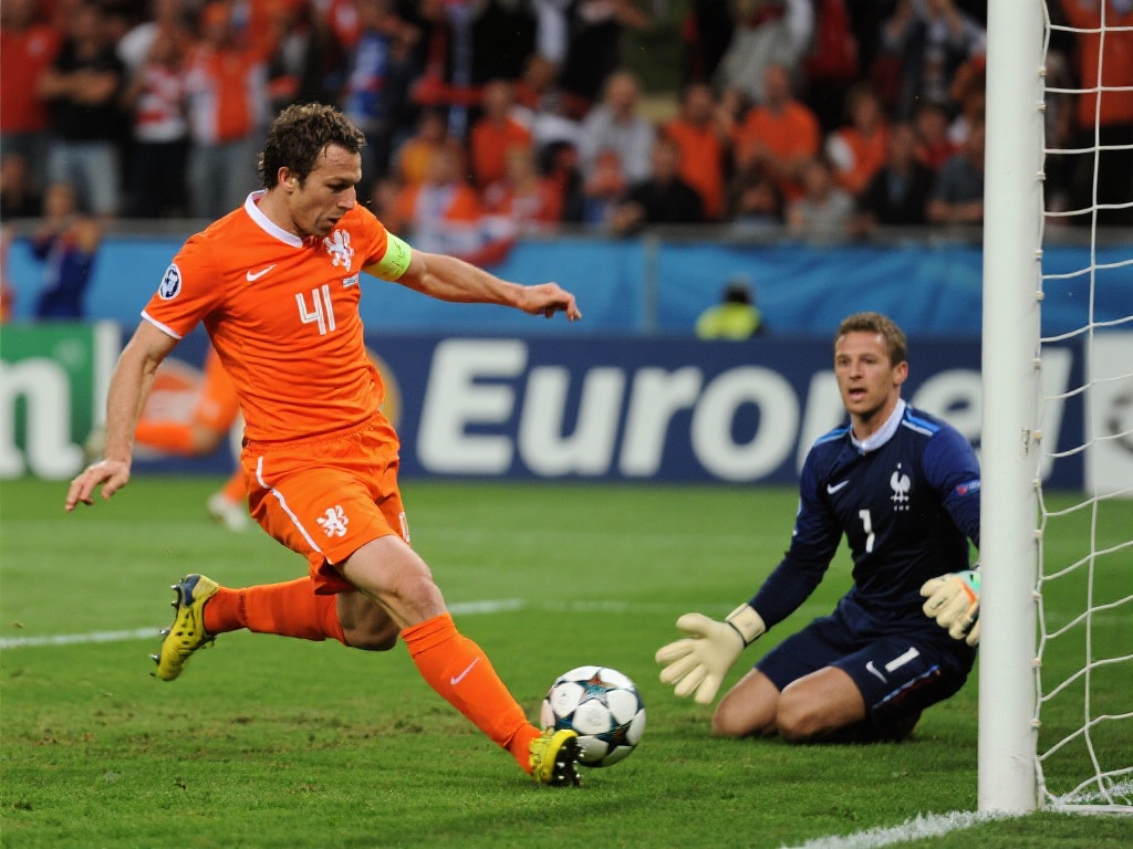 比赛最后的阶段，荷兰队完成压轴表演。斯内