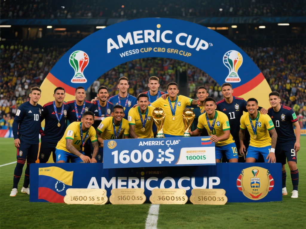 美洲杯冠军奖金高达1600万美元,奖金细节引关注 美洲杯是世界足坛中备受瞩目的赛事之一,每